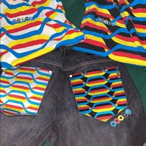 Coogi Outfit shirts 4xl pants 40x34